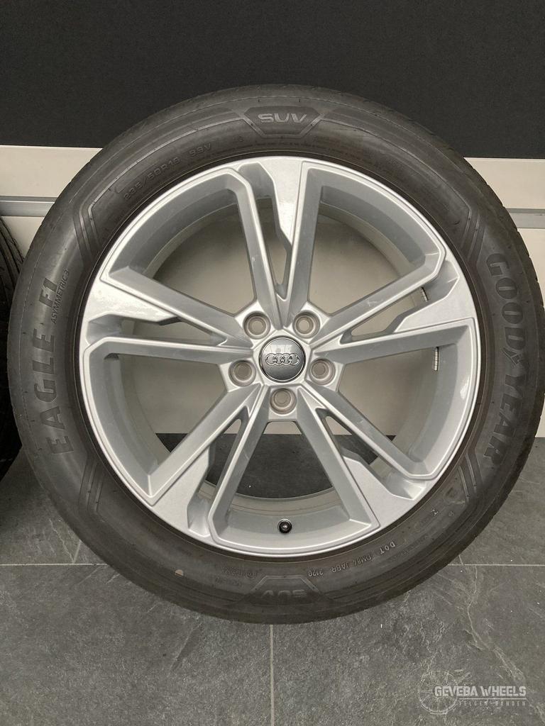 19” originele Audi Q3 F3 velgen + banden 5x112 83A 601 025M, 19 inch, Gebruikt, -, -