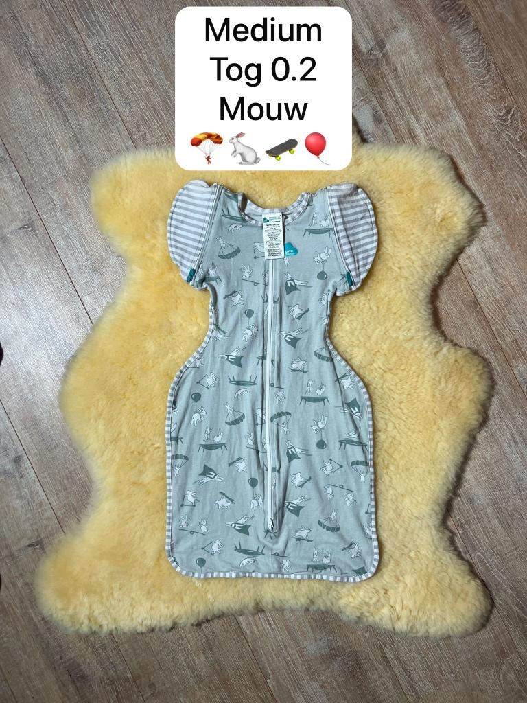 Love to dream inbakerslaapzak medium overgang fase 2, Ophalen of Verzenden, Zo goed als nieuw, Minder dan 70 cm, Bakerzak of Bakerdoek