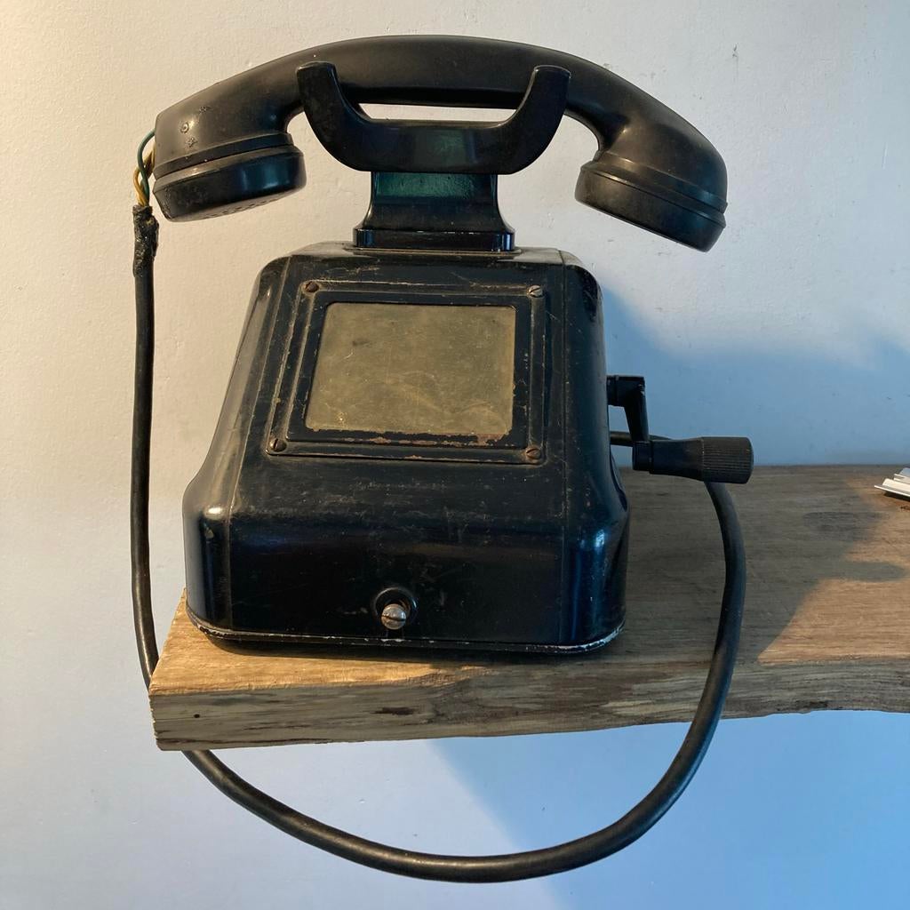 Antieke OB 33 veldtelefoon uit 1959, Ophalen of Verzenden