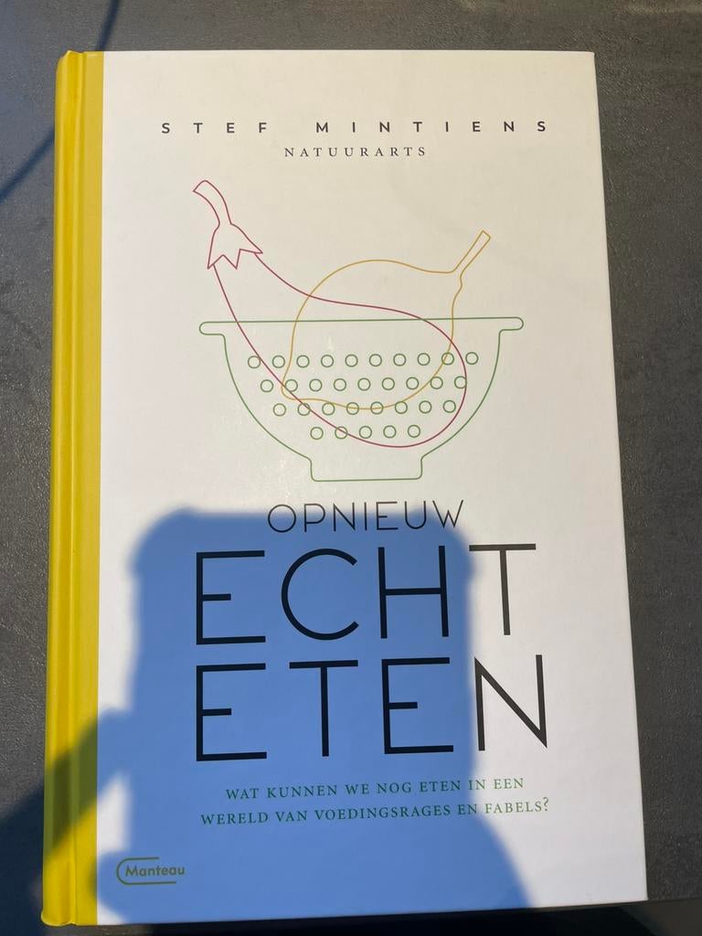 Boek “opnieuw echt eten”, Ophalen, Zo goed als nieuw, Dieet en Voeding