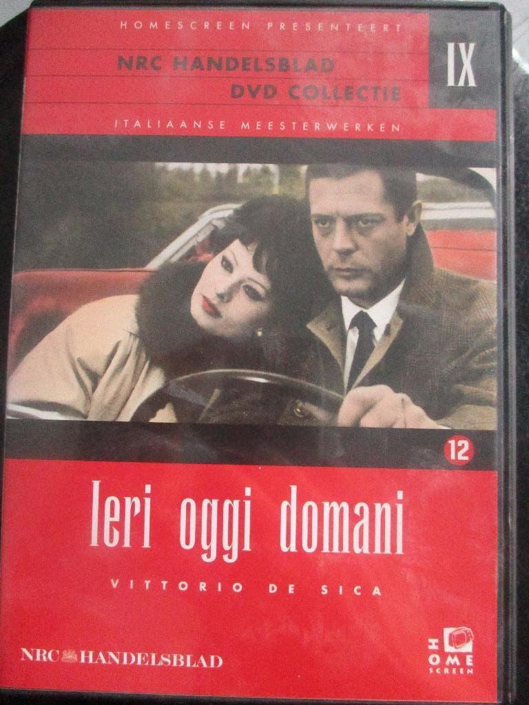 Ieri Oggi Domani dvd Marcello Mastroianni Sophia Loren, Cd's en Dvd's, Vanaf 12 jaar, Ophalen of Verzenden, Zo goed als nieuw