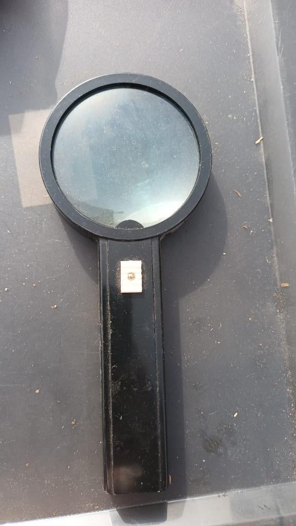 loep met batterij, werking onbekend, Ophalen, Gebruikt, Vergrootglas of Loep