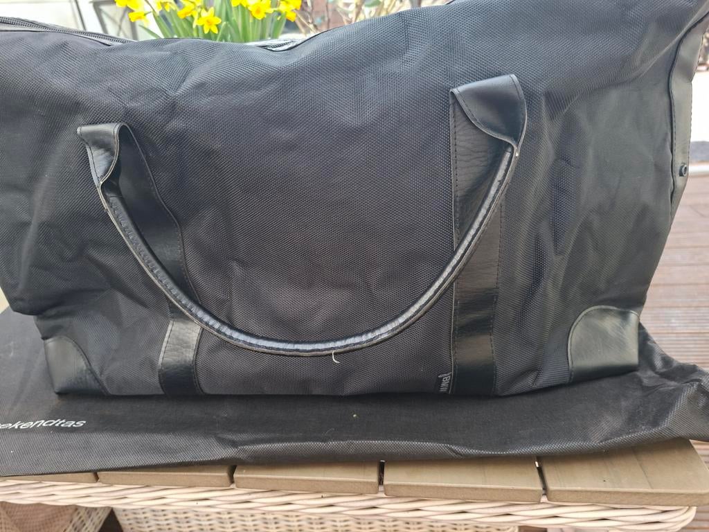 BMW Zwarte Duffel Weekend Tas, 40 tot 60 cm, 30 cm of meer, Zwart, Ophalen of Verzenden