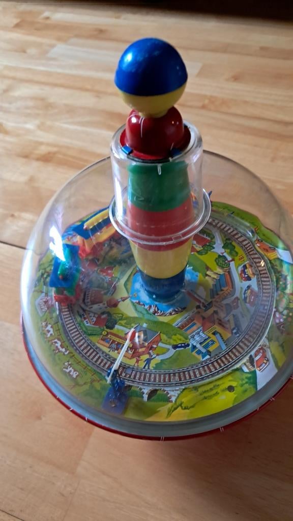 Blikken Retro draaitol ., Ophalen, Overige