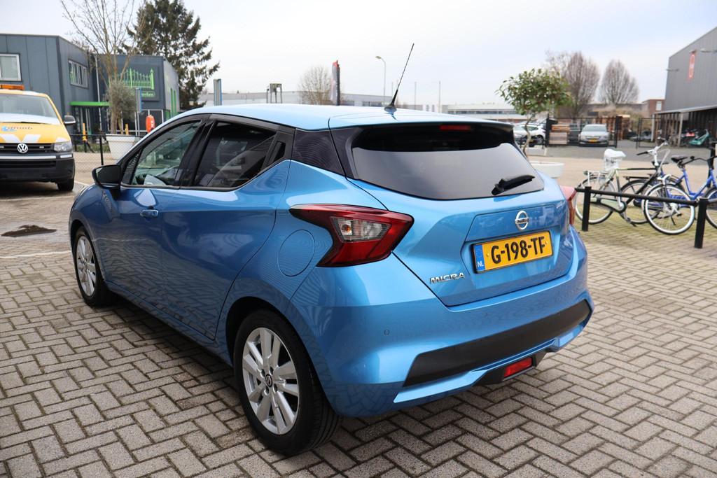 Nissan Micra 1.0 IG-T N-Connecta 1e Eigenaar | Volledig Onde, Auto's, Nissan, Voorwielaandrijving, Gebruikt, Euro 6, Blauw