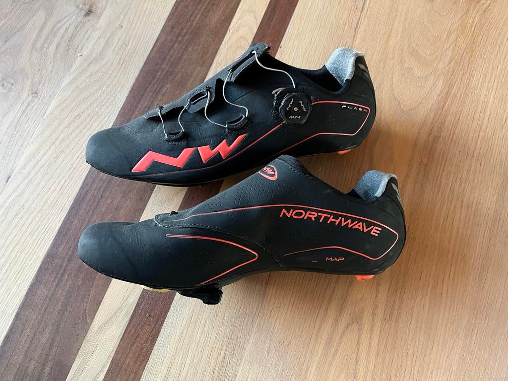 NorthWave racefietsschoenen maat 44, Fietsen en Brommers, Fietsaccessoires | Fietskleding, Ophalen, Gebruikt, Heren, Schoenen
