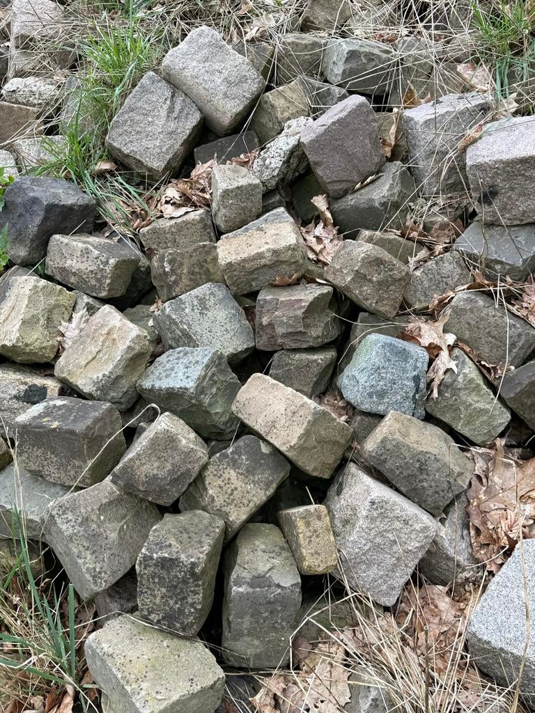 Oude kasseien gratis ophalen, Ophalen, Gebruikt, Klinkers, 5 tot 10 m²