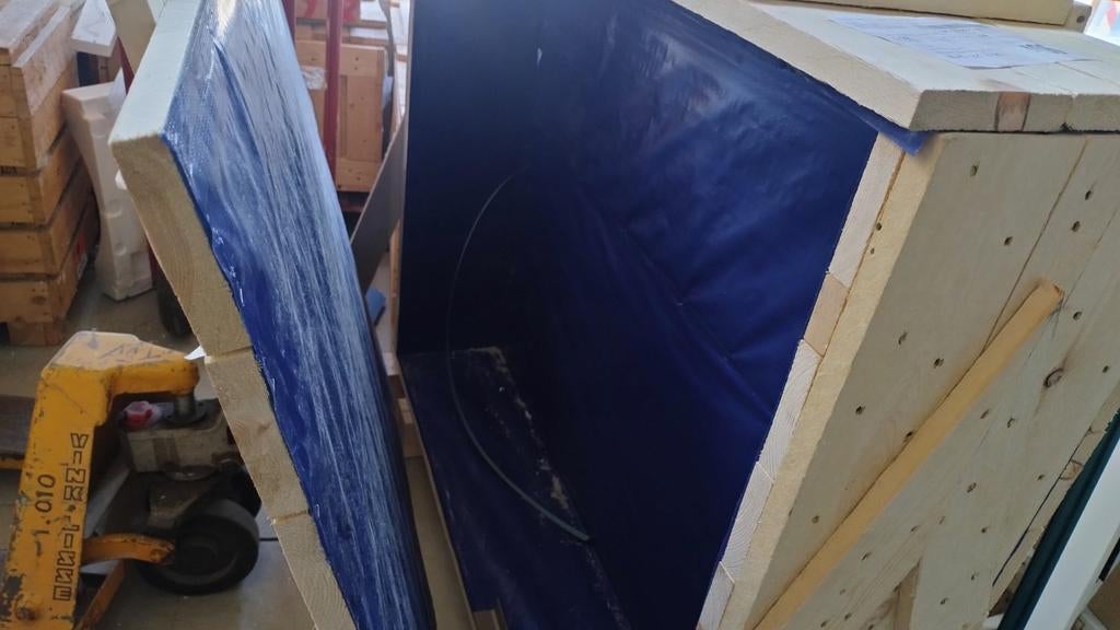 Houten Kweekbak / Kweektafel / Zandbak / deksel ook aanwezig, Tuin en Terras, Kweekspullen, Ophalen, Gebruikt, Kweektafel