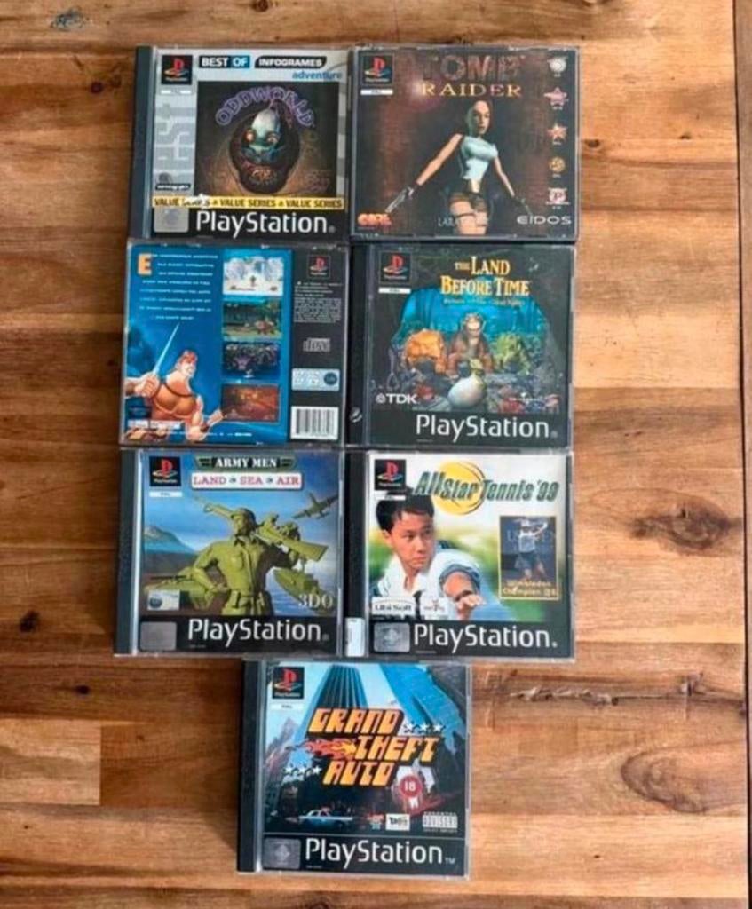 PS1: Diverse Games, Ophalen of Verzenden