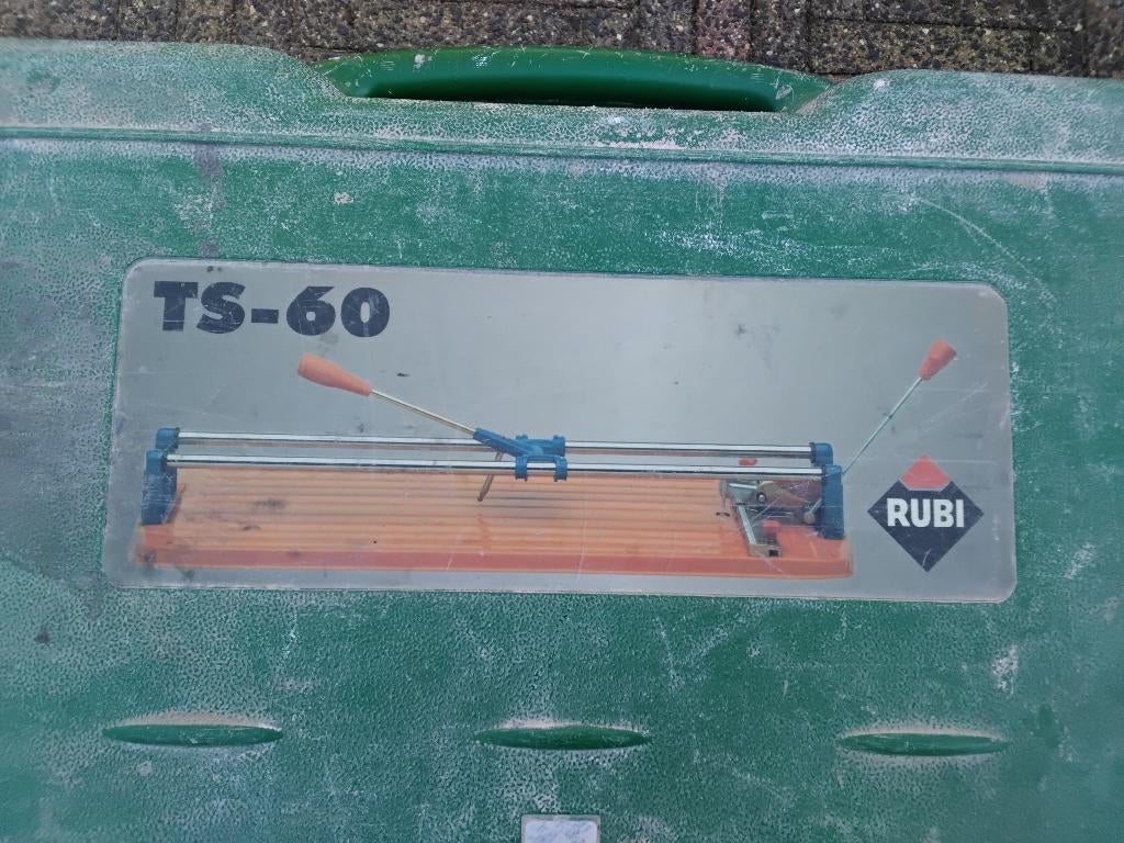 Rubi ts 60 tegelsnijder, Ophalen of Verzenden, Gebruikt