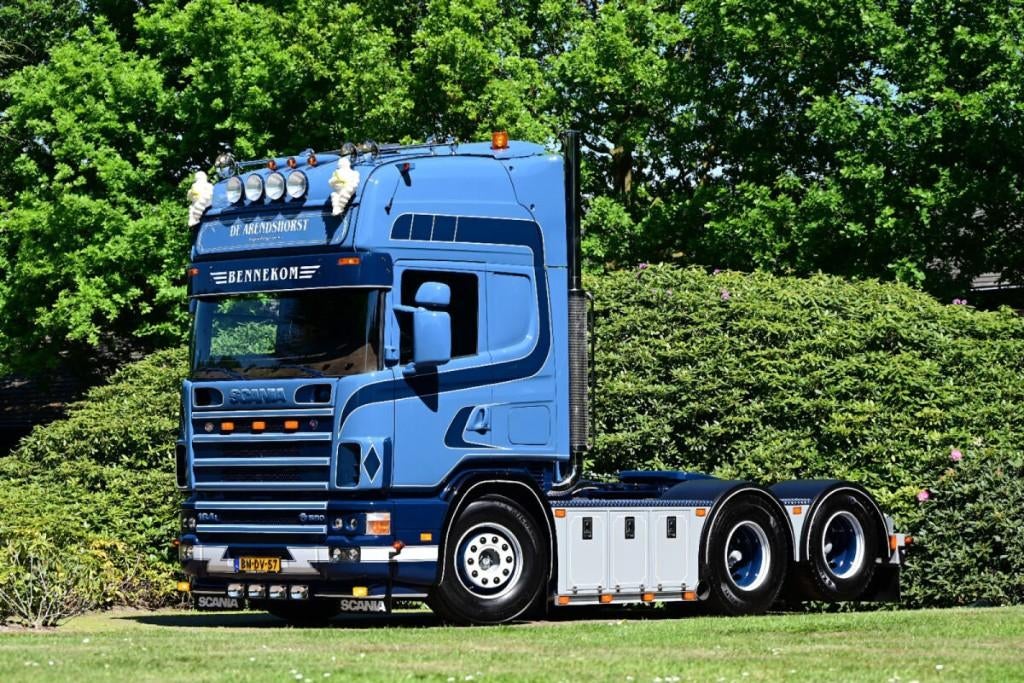 WSI SCANIA 4 SERIES TOPLINE 6X2  TAG AXLE  DE ARENDHORST, Hobby en Vrije tijd, Modelauto's | 1:50, Nieuw, Bus of Vrachtwagen, Wsi