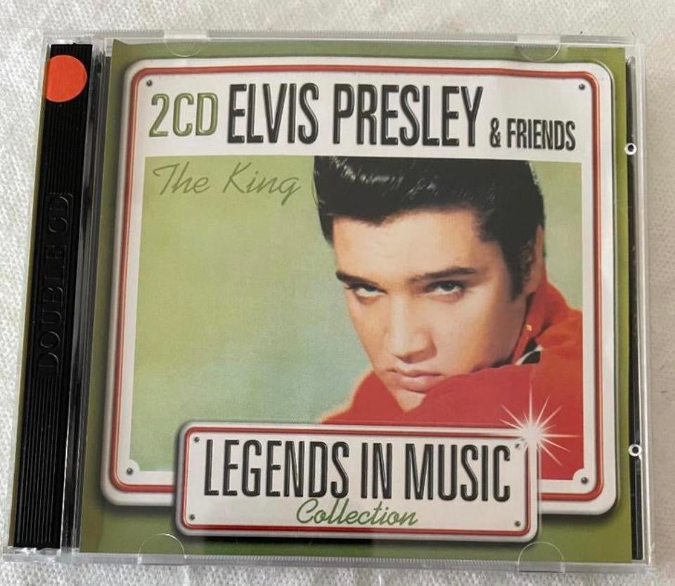CD Elvis Presley & Friends Legends in Music dubbel cd, Ophalen of Verzenden, Zo goed als nieuw, Pop