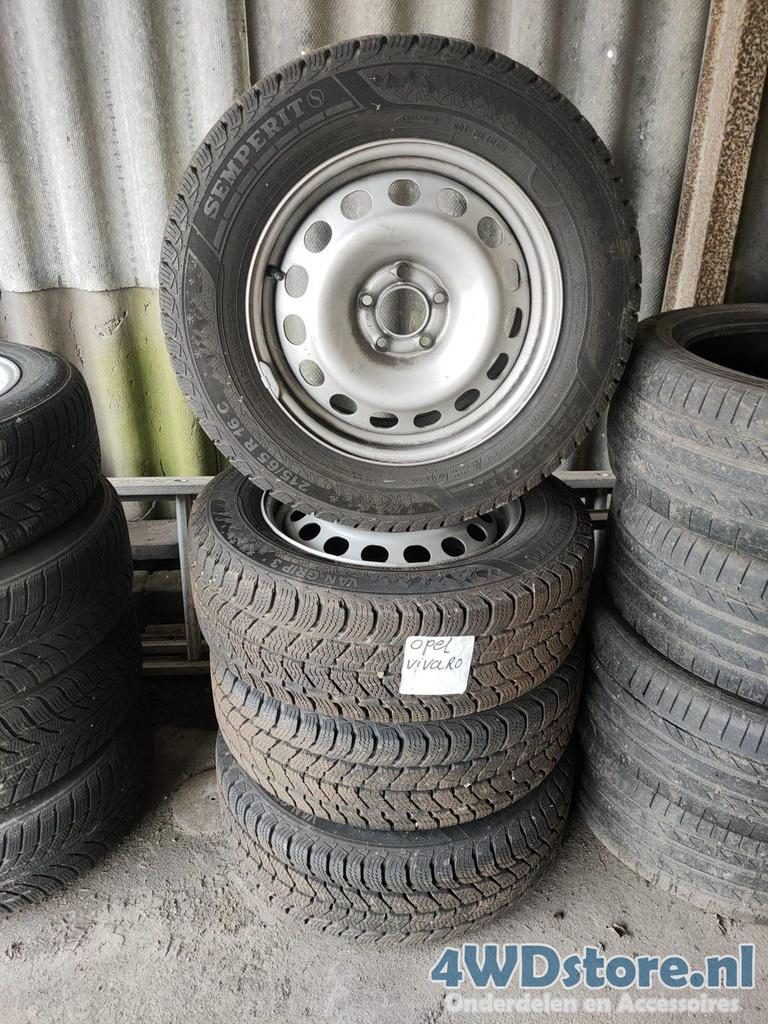 Opel Vivaro Stalen velgen + Banden, Auto-onderdelen, Banden en Velgen, -, Banden en Velgen, Ophalen of Verzenden, Gebruikt