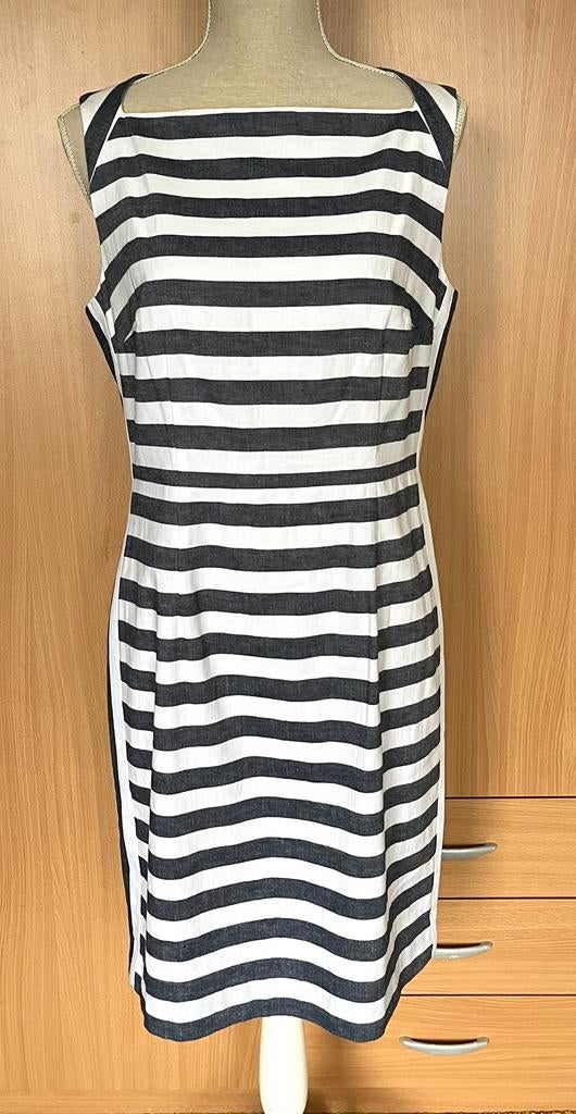 Phase Eight gestreepte jurk maat 42(v)
