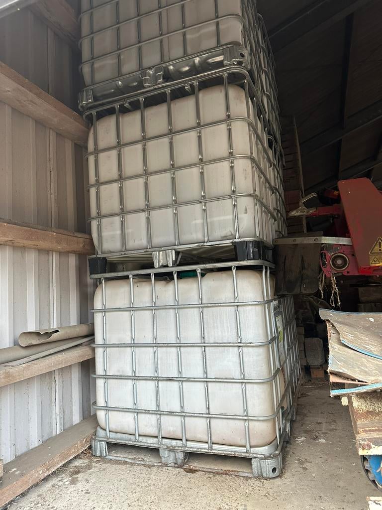 IBC opslagtank container diversen afmetingen, 150 liter of meer, Ophalen of Verzenden, Gebruikt, Kunststof