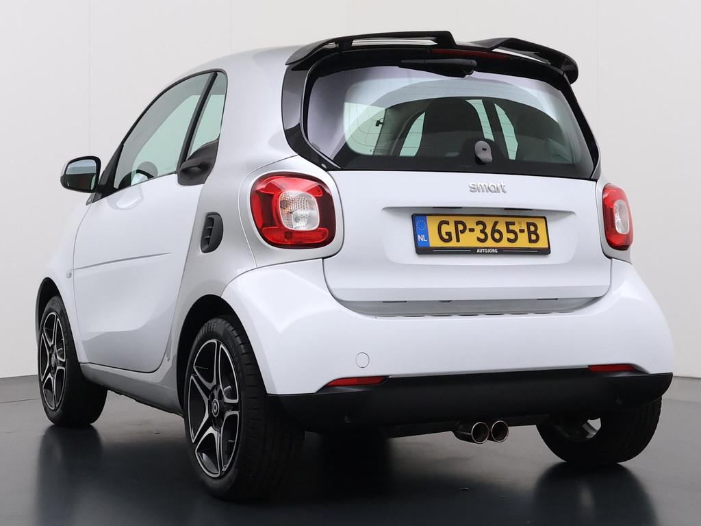 smart fortwo 1.0 Turbo Passion Panoramadak | Cruise controle, 898 cc, Gebruikt, Euro 6, Wit