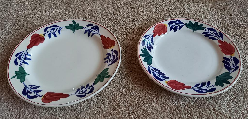 Leuke boerenbont items, Ophalen of Verzenden, Zo goed als nieuw, Bord(en), Aardewerk