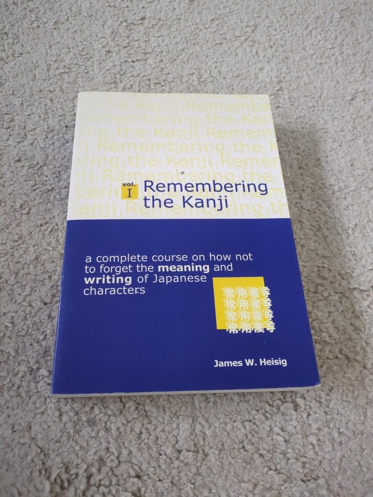 Remembering the Kanji James Heisig Fourth edition, Boeken, Ophalen of Verzenden