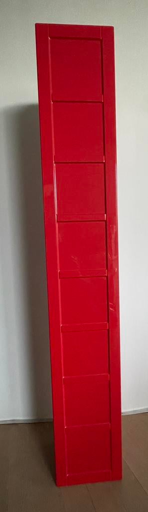 Design IKEA STOCKHOLM 2000 kast hoogglans rood ZGAN, Ophalen, Zo goed als nieuw, Minder dan 150 cm, Minder dan 100 cm