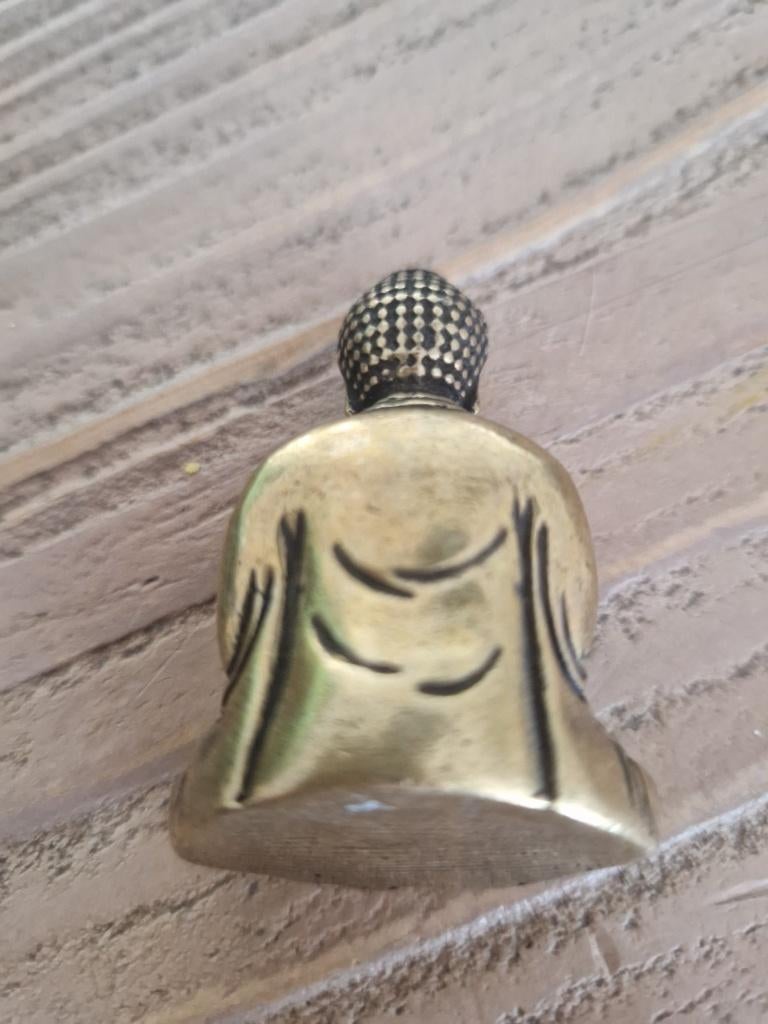 Oude buddha, brons, Ophalen of Verzenden