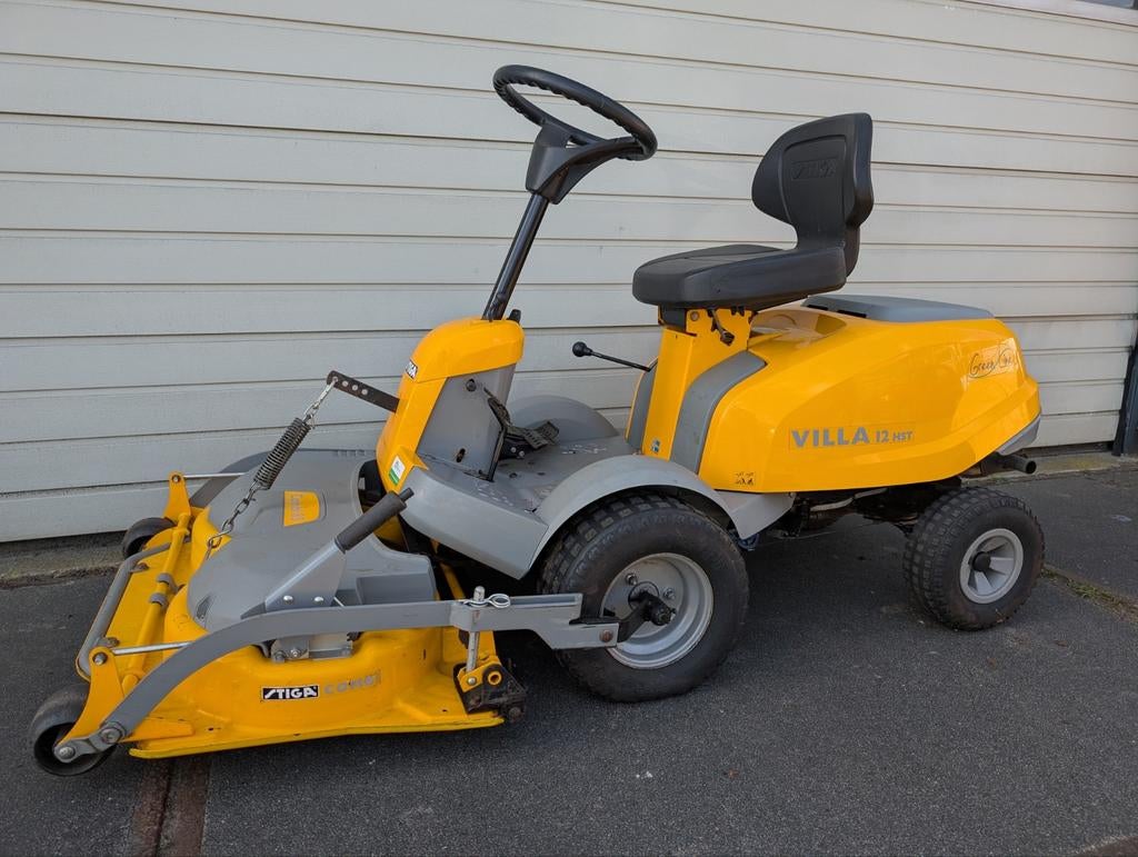 Nette Stiga villa 12 hst 85cm combi maaidek, Gebruikt, Stiga, Ophalen of Verzenden, Mulchfunctie