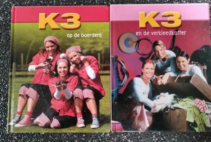 Twee originele K3 boekjes, Ophalen of Verzenden, Zo goed als nieuw