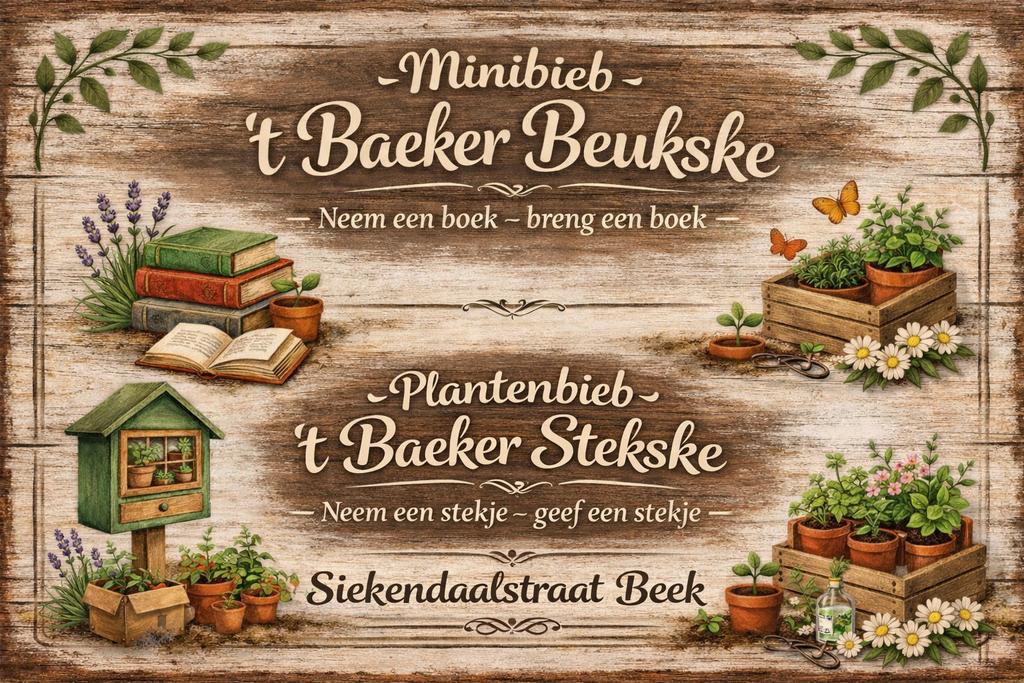 GRATIS lenen/ ruilen bij Minibieb Baeker Beukske, Ophalen, Gelezen