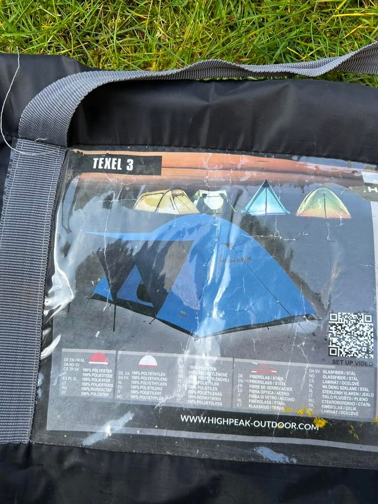 Texel 3 tent gratis af te halen, Ophalen, Gebruikt, Tot en met 2