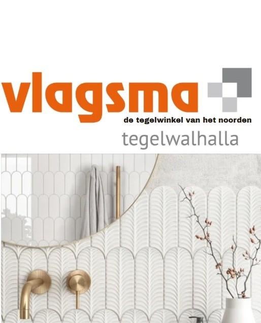 Veer tegels - blad tegels - visschubtegels - badkamertegels, Verzenden