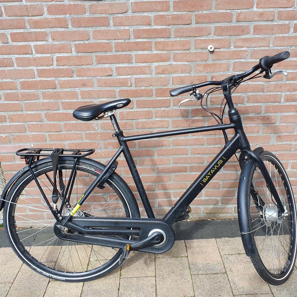 Batavus Fonk herenfiets maat 57, Gebruikt, Versnellingen, Batavus, Ophalen of Verzenden