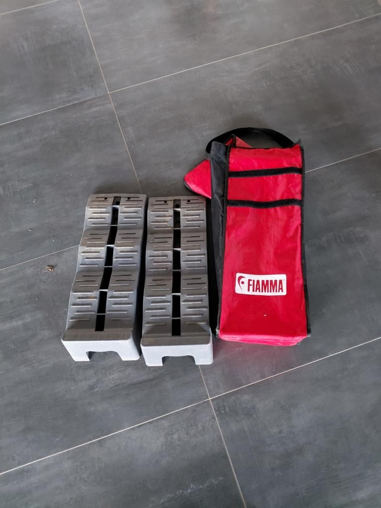Fiamma oprijblokken met opbergtas, Caravans en Kamperen, Ophalen of Verzenden