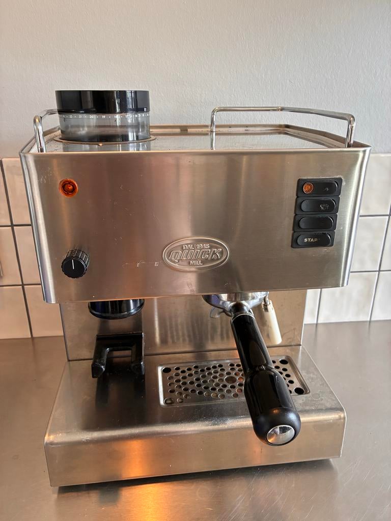 Quick Mill Senago espresso apparaat, Witgoed en Apparatuur, Koffiezetapparaten, Gebruikt, Espresso apparaat, 10 kopjes of meer