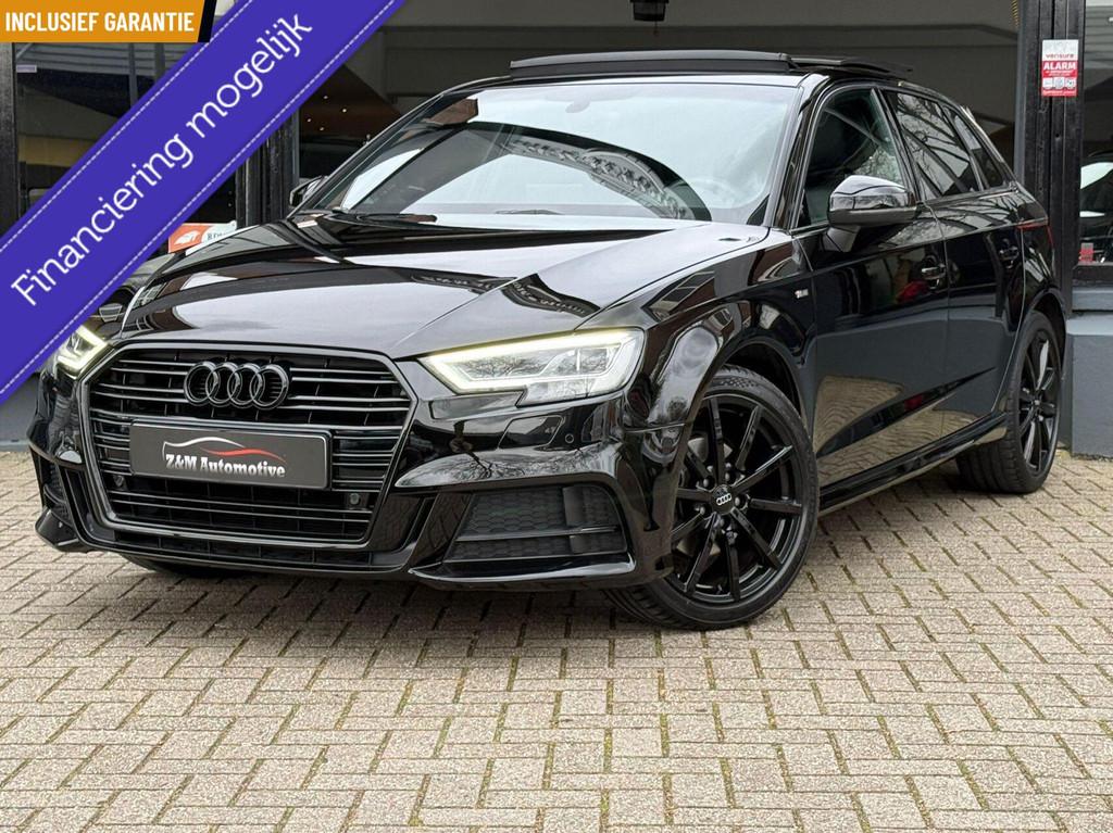 Audi A3 1.5 TFSI 3x S-Line Aut|Pano|Navi|Matrix|B&O Inc. Btw, Gebruikt, Zwart, 150 pk, Zwart