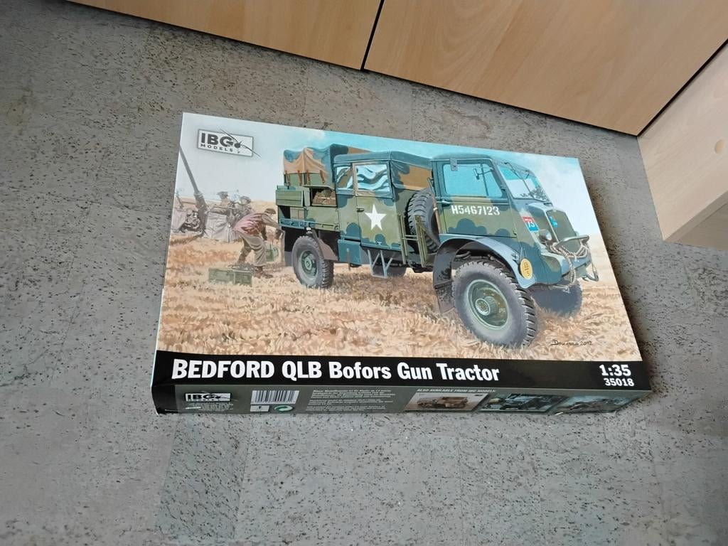 Bedforb QLB. Artillerietrekker.  IBG 1/35, 1:32 tot 1:50, Nieuw, Truck, Ophalen