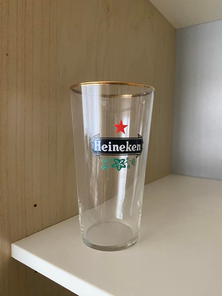 Heineken Bierglazen - Diverse modellen, Verzamelen, Ophalen of Verzenden, Zo goed als nieuw, Glas of Glazen, Heineken