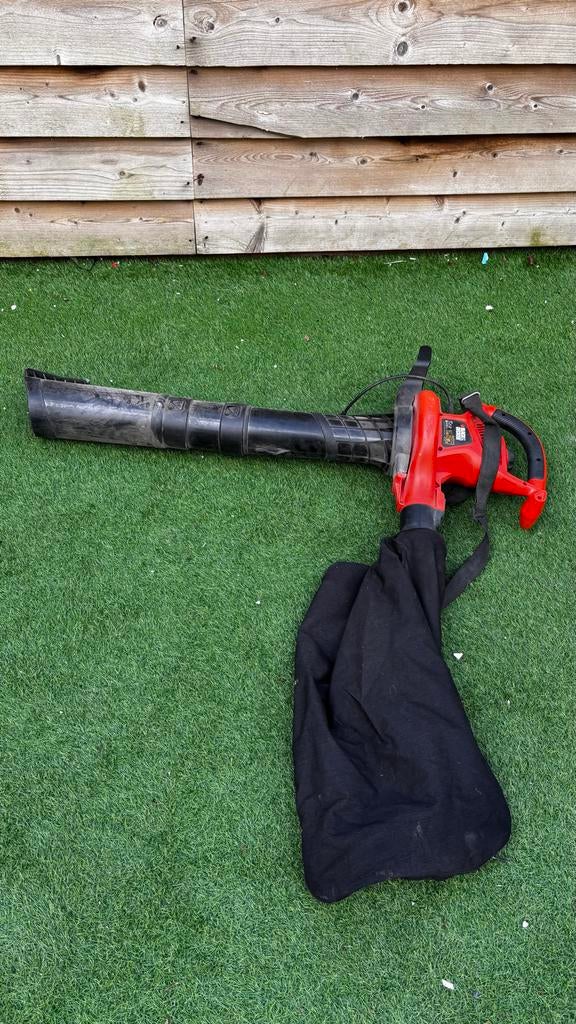 Black & Decker Bladblazer/Zuiger GW3030 - Elektrisch, Ophalen, Gebruikt, Handgedragen, Met opvangzak