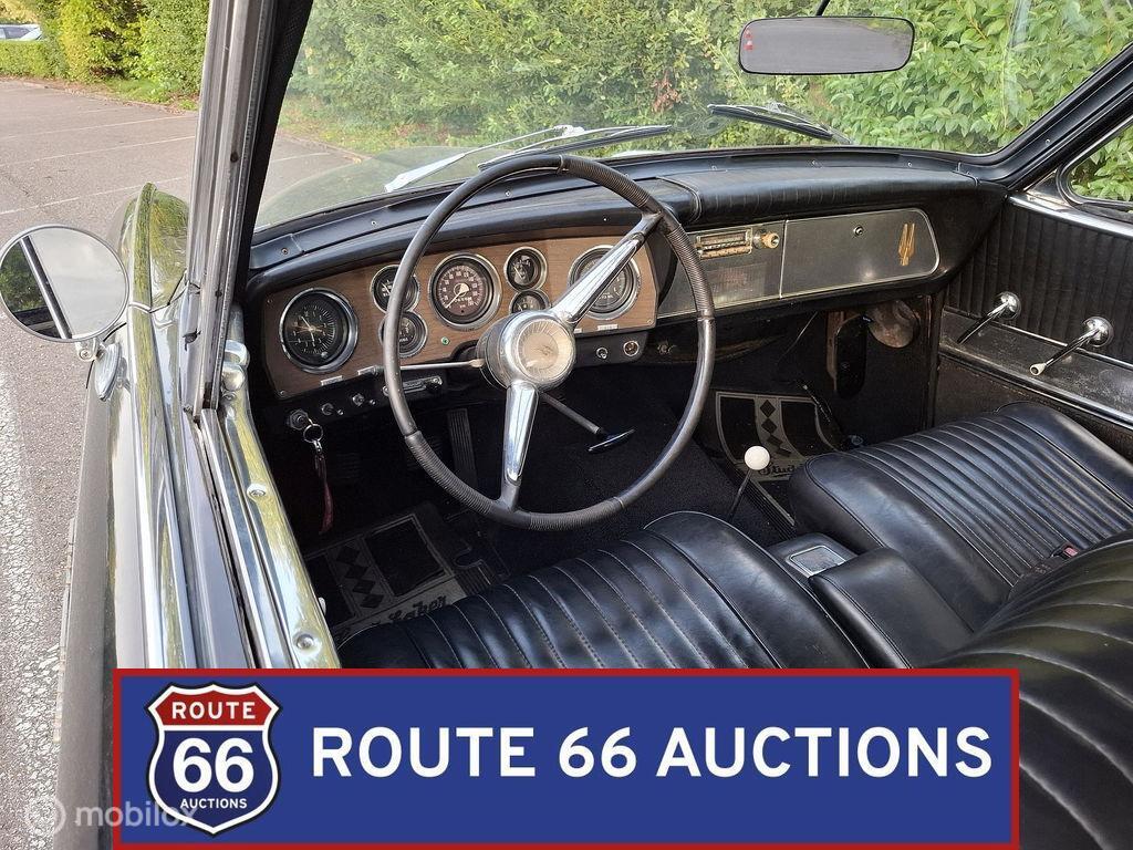 Studebaker Gran Turismo Hawk | 1962 | Route 66 Auctions, Auto's, Oldtimers, Overige merken, Overige carrosserieën, Zwart, Bedrijf