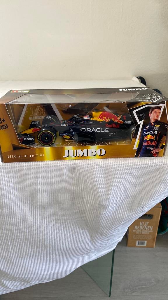 Nice car form max verstappen, Ophalen of Verzenden, Zo goed als nieuw, Bburago