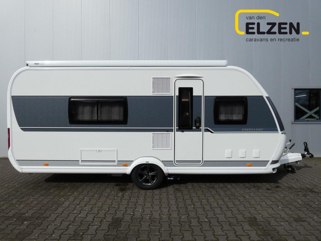 Hobby Excellent 495 WFB Mover, luifel, airco enz., Standaardzit, Bedrijf, Overige typen, 5 tot 6 meter