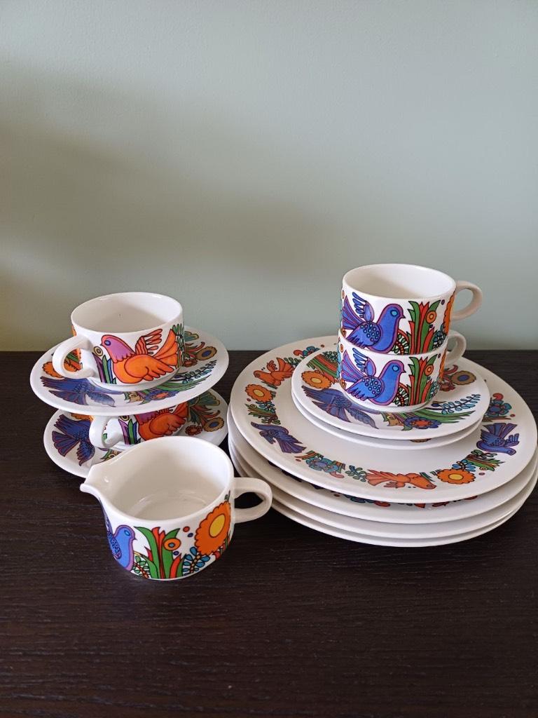 Acapulco Villeroy & Boch set 4 personen, Huis en Inrichting, Keuken | Servies, Ophalen of Verzenden, Zo goed als nieuw, Bord(en)