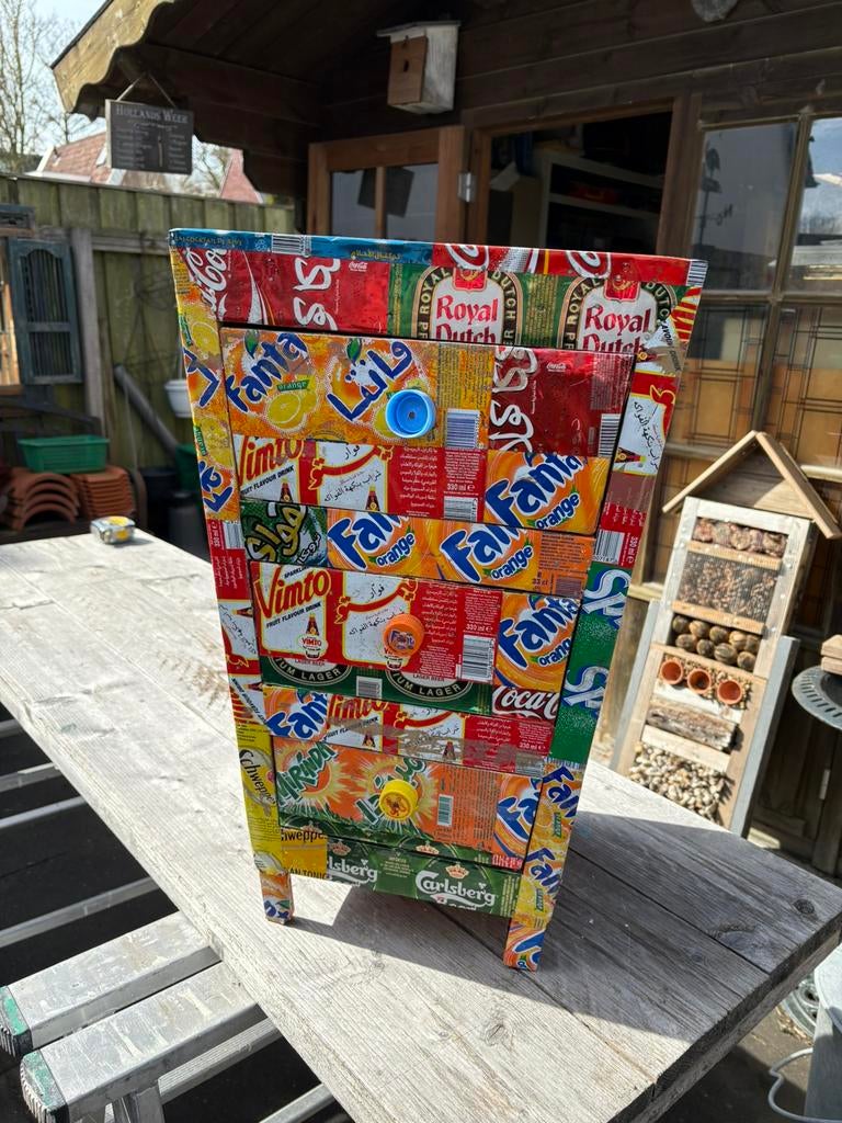 Ladekastje fanta, Ophalen, Minder dan 50 cm, Gebruikt, 3 of 4 laden