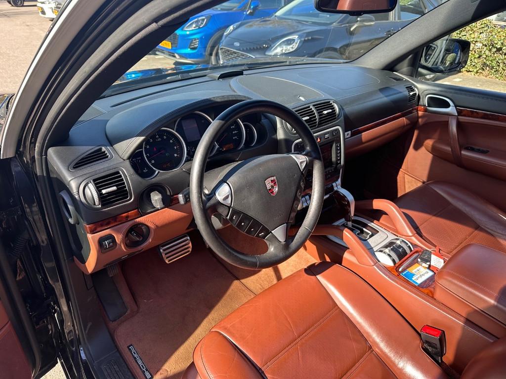 Porsche Cayenne 4.8 S, Leder, Navi, Panodak INC BTW, Automaat, Cayenne, Gebruikt, Zwart