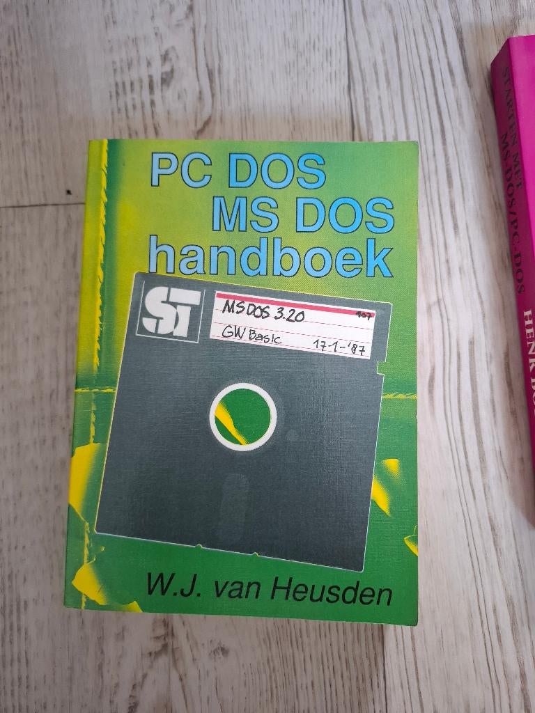 PC DOS MS DOS Handboek (origineel), Boeken, Ophalen of Verzenden, Nieuw, Software