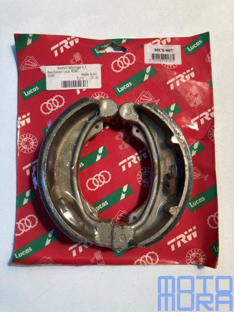 TRW MCS807 remschoenen set Honda CB 250 1978 - 1982 CB 400 C, Motoren, -, -, Nieuw, Ophalen of Verzenden