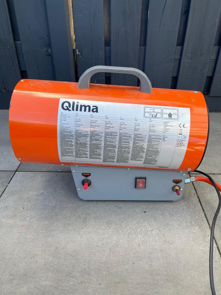 Qlima gaskanon 30 kW, Ophalen, 30 tot 80 cm, Gebruikt, Overige typen