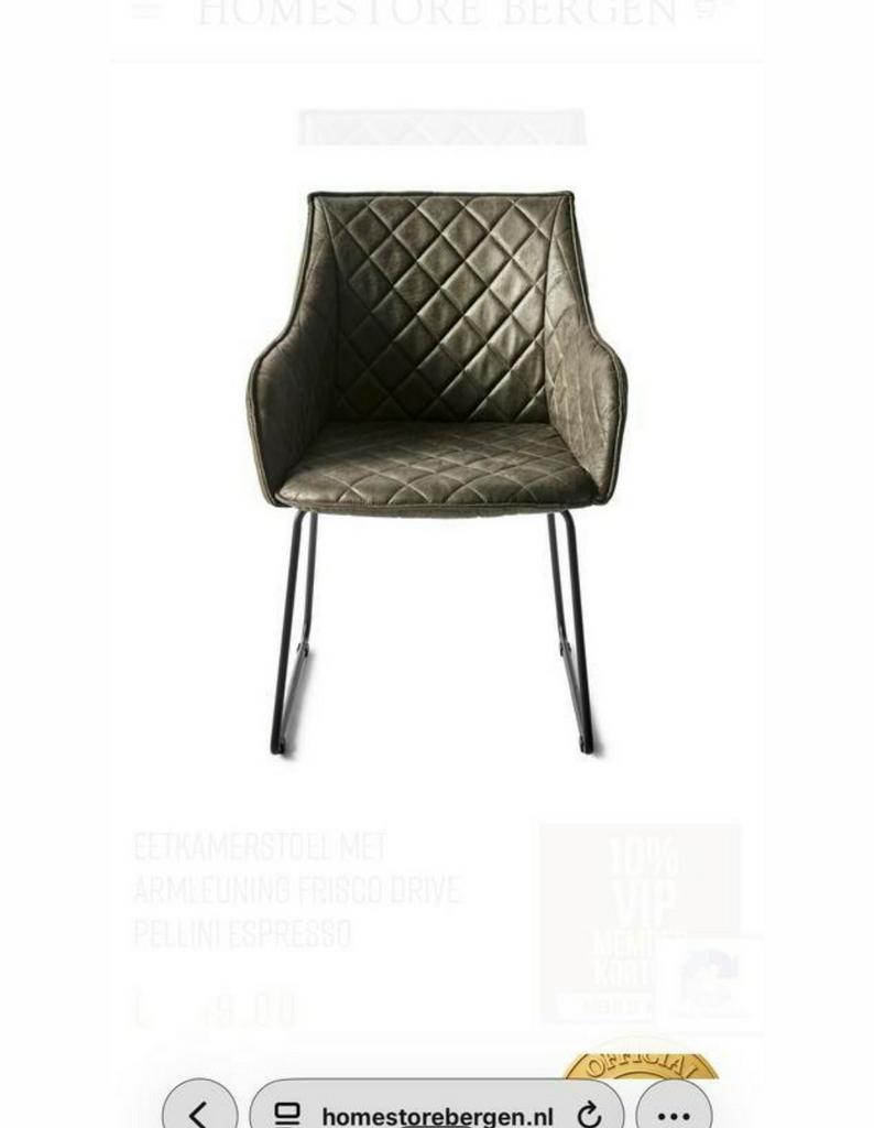 2x Riviera Maison Frisco Drive eettafel stoelen, Ophalen, Twee, Overige kleuren, Nieuw