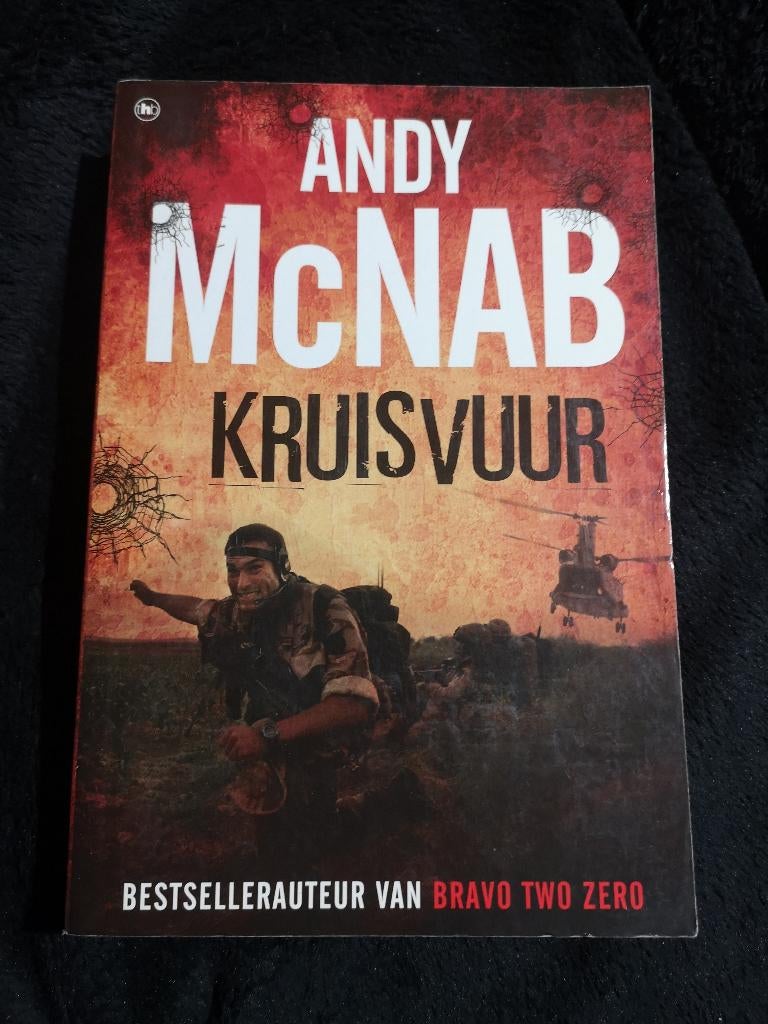 Andy McNab, Kruisvuur, Boeken, Ophalen of Verzenden, Gelezen