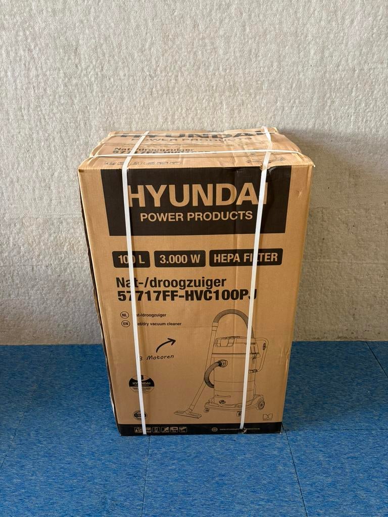 Nieuwe Huindai 57717FF 3000 watt nat en droog stofzuiger, Massakassa, Nieuw, Ophalen of Verzenden, Hyundai