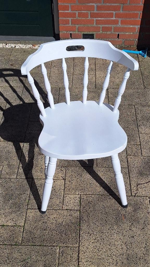 Stoel oud roze, Huis en Inrichting, Stoelen, Ophalen, Gebruikt, Overige kleuren, Eén