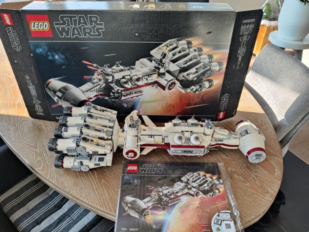 75244 LEGO Star Wars Tantive IV Blockade Runner set zgan, Star Wars, Ophalen of Verzenden, Zo goed als nieuw, Complete set
